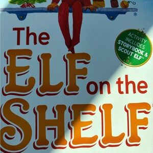 The Elf on the Shelf book and boy elf Set